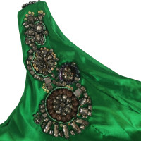 Karen Millen Satijnen jurk met juwelen