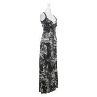 Sky Maxi dress in black and white