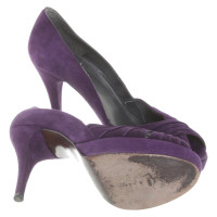 Stuart Weitzman pumps in viola