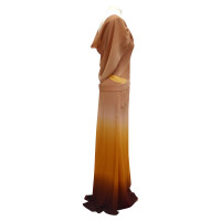 Christian Dior abito di seta pavimento-lunghezza