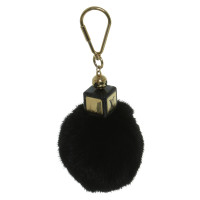 Louis Vuitton Key ring with fur