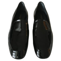 Louis Vuitton Slippers/Ballerinas Patent leather in Black