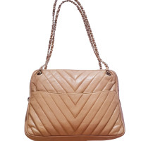 Chanel Handbag Leather in Nude