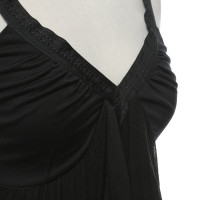 Max & Co Kleid aus Seide in Schwarz