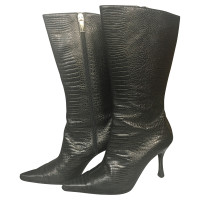 Cerruti 1881 Black leather boots