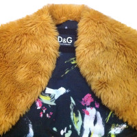 D&G Faux fur bolero jacket