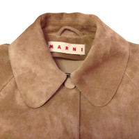 Marni leather coat