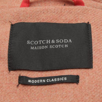 Maison Scotch Jas/Mantel in Rood