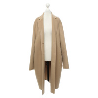 Acne Giacca/Cappotto in Lana in Beige