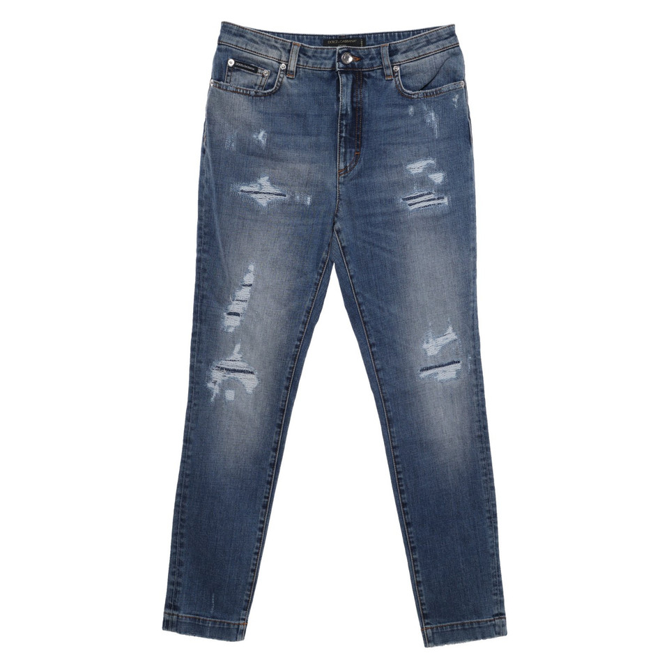 Dolce & Gabbana Jeans Katoen in Blauw