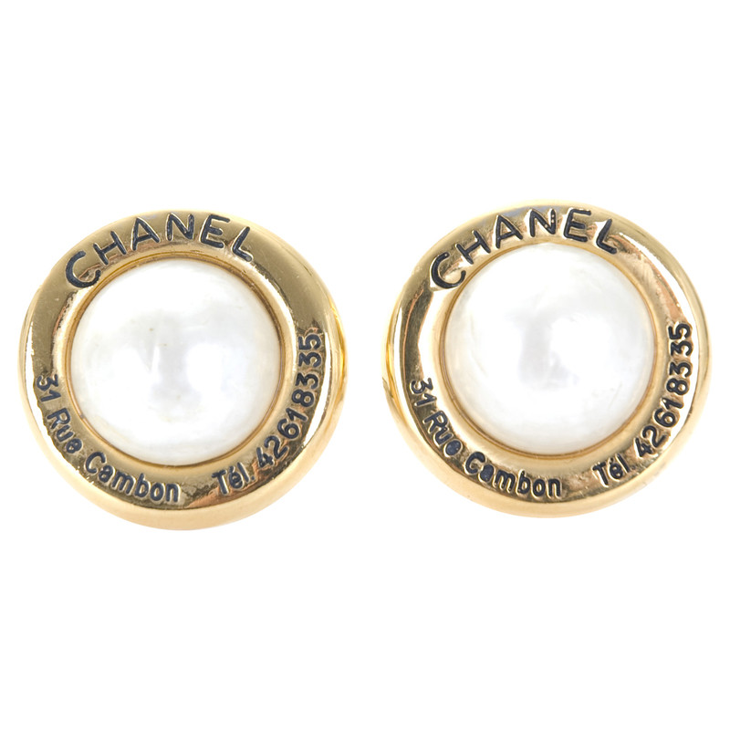 Chanel Clip oorbellen