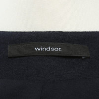 Windsor Jacke/Mantel aus Wolle in Blau