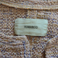 Humanoid Tweed Kleid mit Gürtel