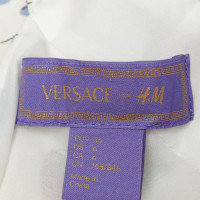 Versace For H&M Robe en soie avec motif