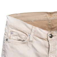 7 For All Mankind Skinny Jeans in beige