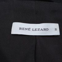 René Lezard  Cappotto Blazer in nero