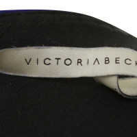 Victoria Beckham Kleid in Schwarz-Blau