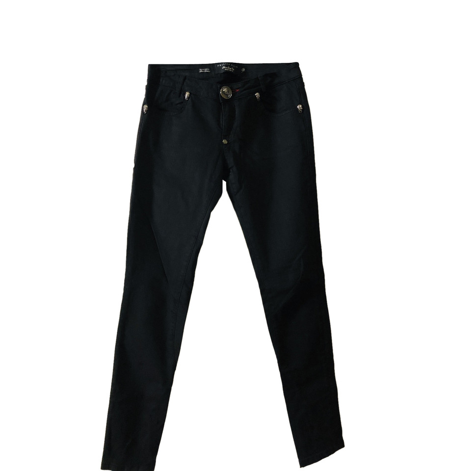 Philipp Plein Jeans aus Jeansstoff in Schwarz
