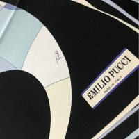 Emilio Pucci Schal/Tuch aus Seide in Blau