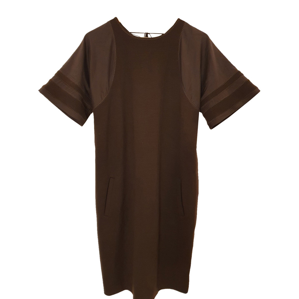 Bottega Veneta Dress Wool in Brown
