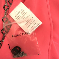 Emilio Pucci Tunika Top aus Seide in Pink