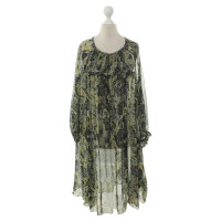 Isabel Marant Silk dress in Snake design