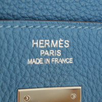 Hermès Birkin Bag 40 in Pelle in Blu