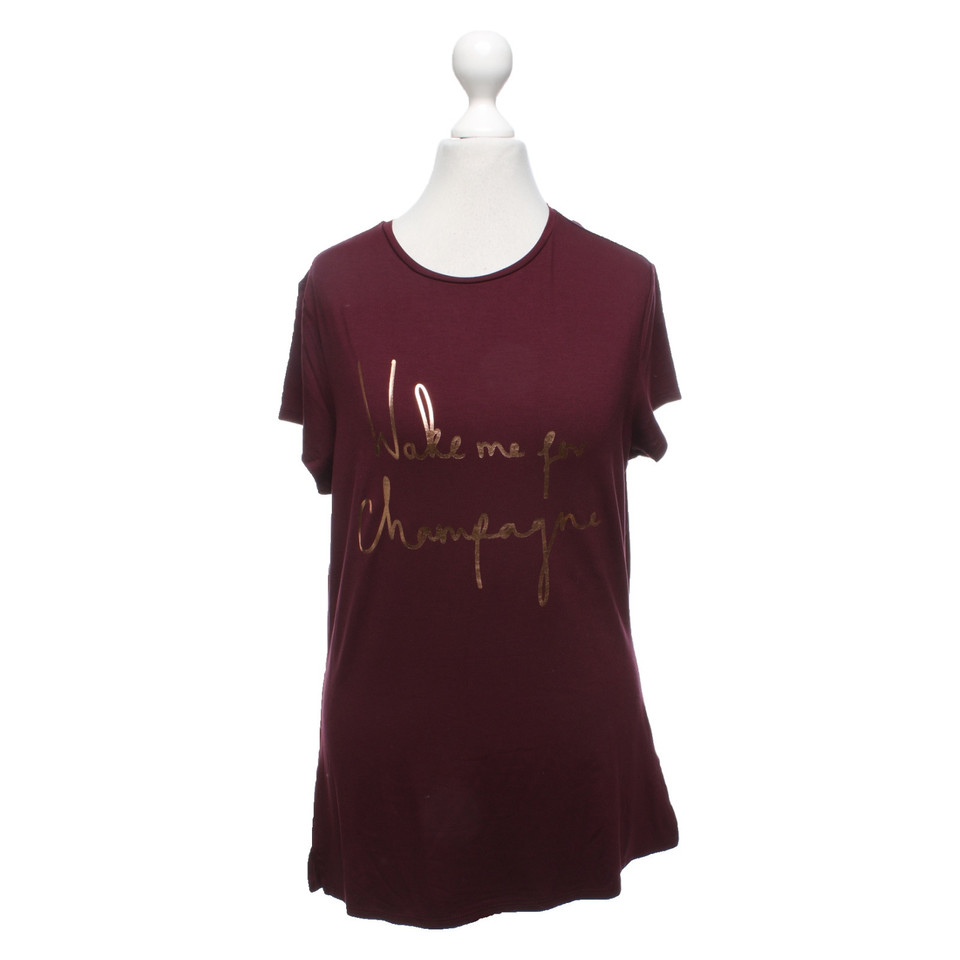 Ted Baker Top Jersey in Bordeaux