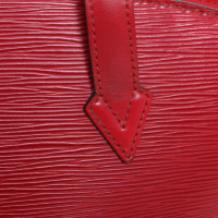 Louis Vuitton Saint Jacques PM38 in Pelle in Rosso