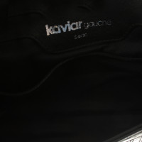 Kaviar Gauche Basket Satchel Bag Mini in Schwarz