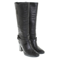 Tod's Leather boots in black