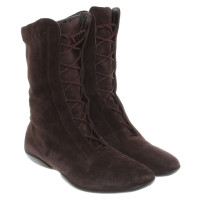 Max Mara Lace-up boots in Brown