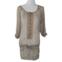 Antik Batik Top en Soie en Beige