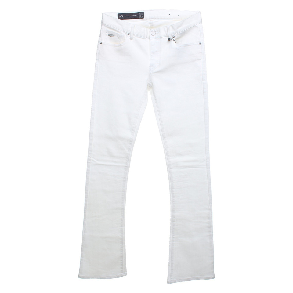 Armani Armani Exchange - Jeans in bianco