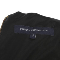 French Connection Minikleid in Schwarz