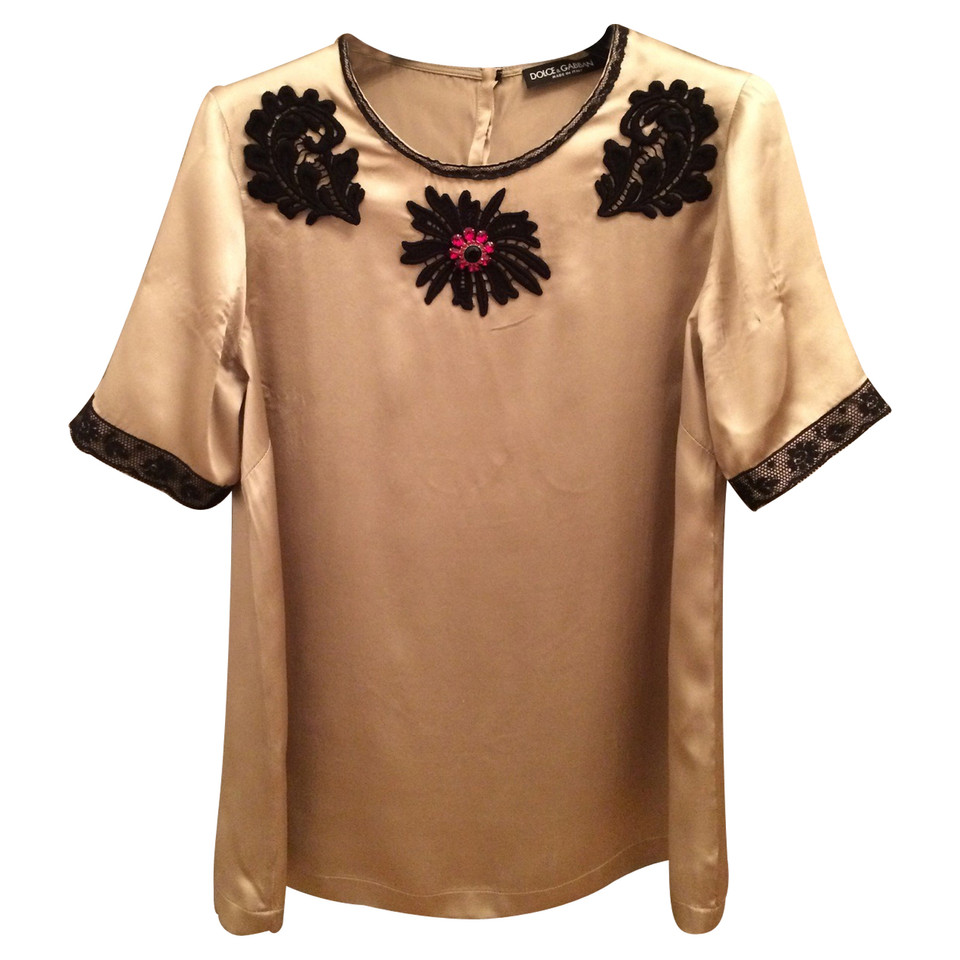 Dolce & Gabbana zijden blouse