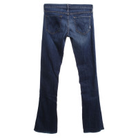 Mother Bootcut-Jeans mit Waschung