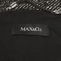 Max & Co Giacca sportiva in bianco e nero
