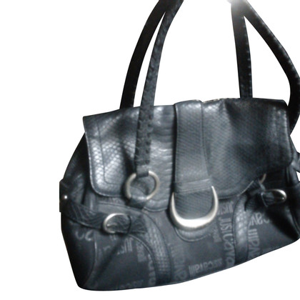 Just Cavalli Handbag Leather in Black