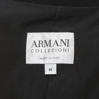 Armani Collezioni Blazer Wol in Zwart