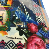 Christian Lacroix Sjaal gemaakt van zuiver scheerwol