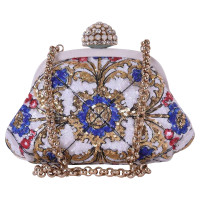Dolce & Gabbana clutch con ricami di paillettes