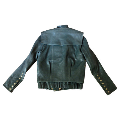Balmain Biker-Jacke aus Leder
