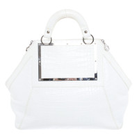 Versace Handbag Leather in Cream