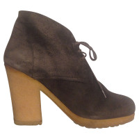 Prada Ankle boots Suede in Brown