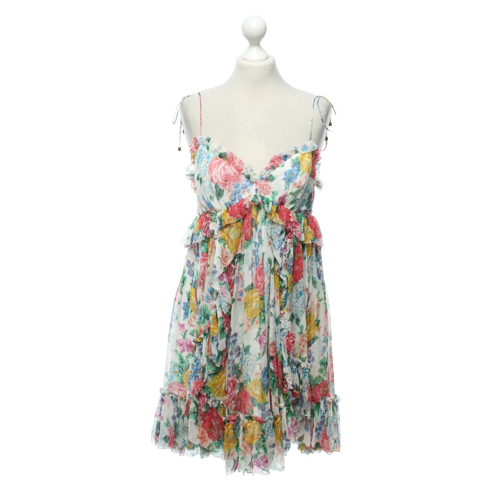 Zimmermann Kleid mit Blumen-Muster