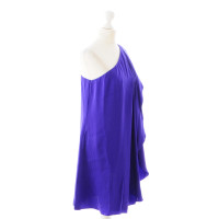 Halston Heritage Silk dress in the asymmetric cut 