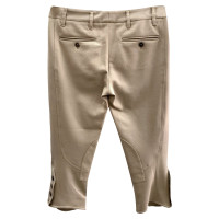 Prada Trousers Wool in Beige