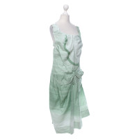 Marni Kleid aus Baumwolle in Grün