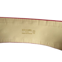 Chanel Vintage CHANEL Gürtel Ledergürtel ROT - voll mit Münzen - Traumhaft & Rar